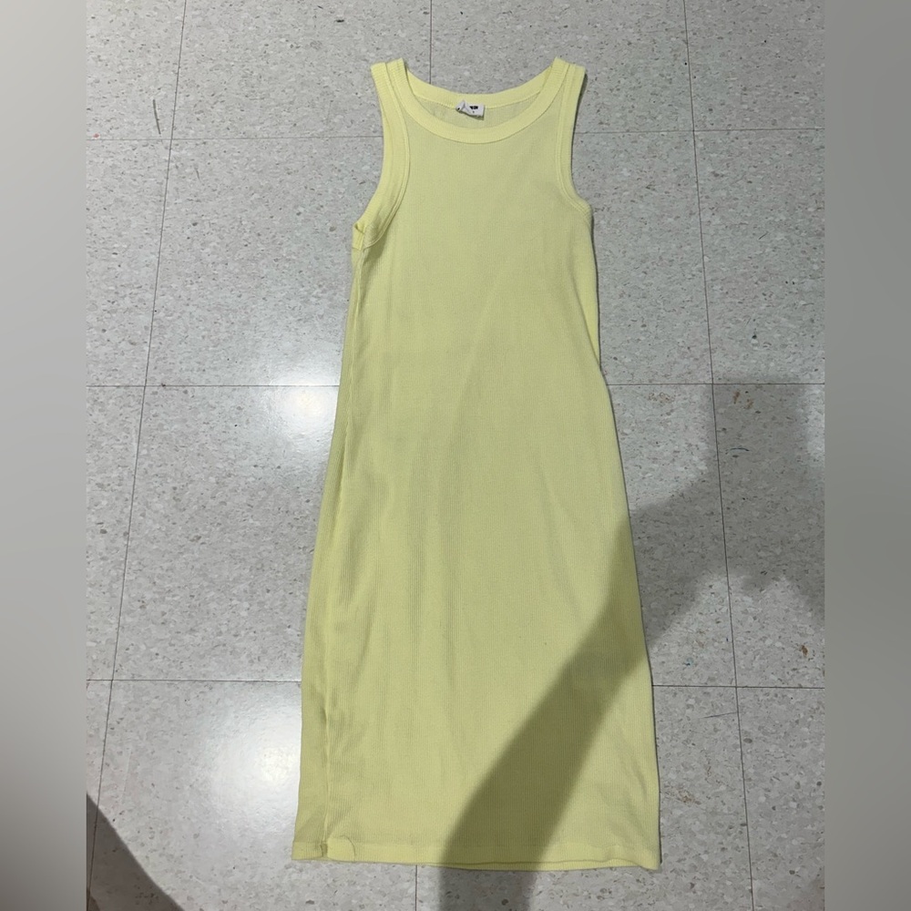 Cotton On Yellow Tank Top Dress